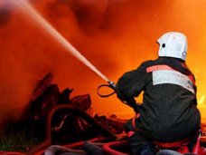 Пожар, На пожаре в Симферопольском районе спасли женщину