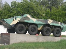 В двух крымских поселках установят бронетранспортеры Афганцы, В двух крымских поселках установят бронетранспортеры