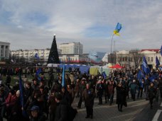 политическая ситуация в Украине, В Симферополе прошел митинг против государственного переворота