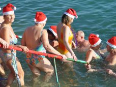 На Рождество в Евпатории проведут заплыв «моржей» Моржи, На Рождество в Евпатории проведут заплыв «моржей»