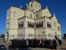 молебен, В Севастополе прошел молебен за здравие спасателей     