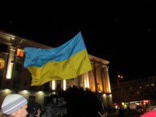 В Симферополе прошел митинг в поддержку власти политическая ситуация в Украине, В Симферополе прошел митинг в поддержку власти