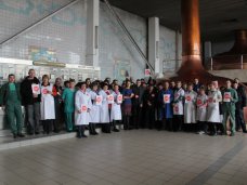 «Стоп майдан» провел акцию для работников ПБК «Крым» Стоп-Майдан, «Стоп майдан» провел акцию для работников ПБК «Крым»
