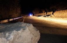 На трассе «Ялта – Севастополь» произошел камнепад Оползень, На трассе «Ялта – Севастополь» произошел камнепад