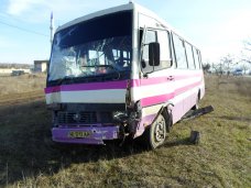 В Белогорском районе рейсовый автобус столкнулся с двумя автомобилями В Белогорском районе рейсовый автобус столкнулся с двумя автомобилями