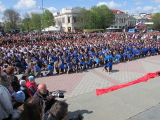 В Симферополе провели общегородскую минуту молчания 