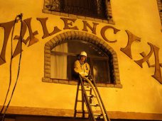 В Симферополе горела гостиница