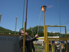 В село Перевальное Симферопольского района пустили газ