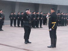 В Севастополе морские пехотинцы весеннего призыва приняли присягу