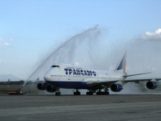 В Симферополь прибыл один из самых больших пассажирских самолетов