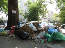 С одной из центральных улиц Симферополя перестали вывозить мусор С одной из центральных улиц Симферополя перестали вывозить мусор