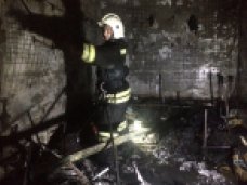 В Севастополе горел рынок