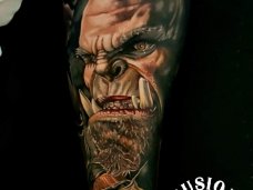 Стильные и качественные тату от студии в Киеве "Fusion"