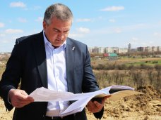 Сергей Аксёнов проинспектировал ход реконструкции объездной дороги Мирное-Дубки в Симферополе Сергей Аксёнов проинспектировал ход реконструкции объездной дороги Мирное-Дубки в Симферополе