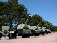 Один из лидеров мирового рынка вооружений реконструировал открытую экспозицию военной техники мемориального комплекса &quot;Сапун-гора&quot; к 70-летию Победы