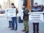 Сотрудники милиции вышли на митинг в Севастополе