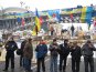Майдан в Киеве: баррикады из мусора и граффити на стенах