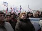 В Симферополе провели митинг в поддержку референдума и воссоединения с Россией 