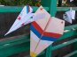 В Ялте прошел фестиваль бумажных самолетиков