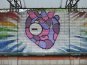 На арт-остановке в Симферополе появилось разноцветное сердце