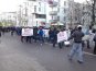 В Киеве наблюдается особое единение участников митинга в поддержку государственного курса