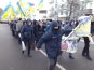 В Киеве наблюдается особое единение участников митинга в поддержку государственного курса