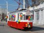 В Евпатории прошел парад трамваев 